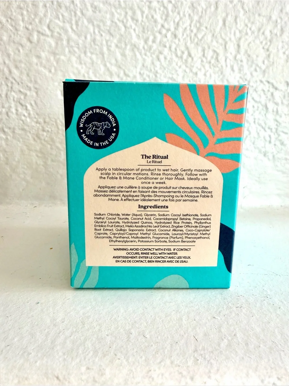 Fable & Mane Saha Scalp Wild Ginger Purifying Scrub
